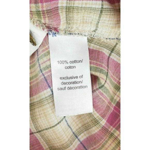 Maurices Womens Western Blouse Sz M - Picture 9 of 11